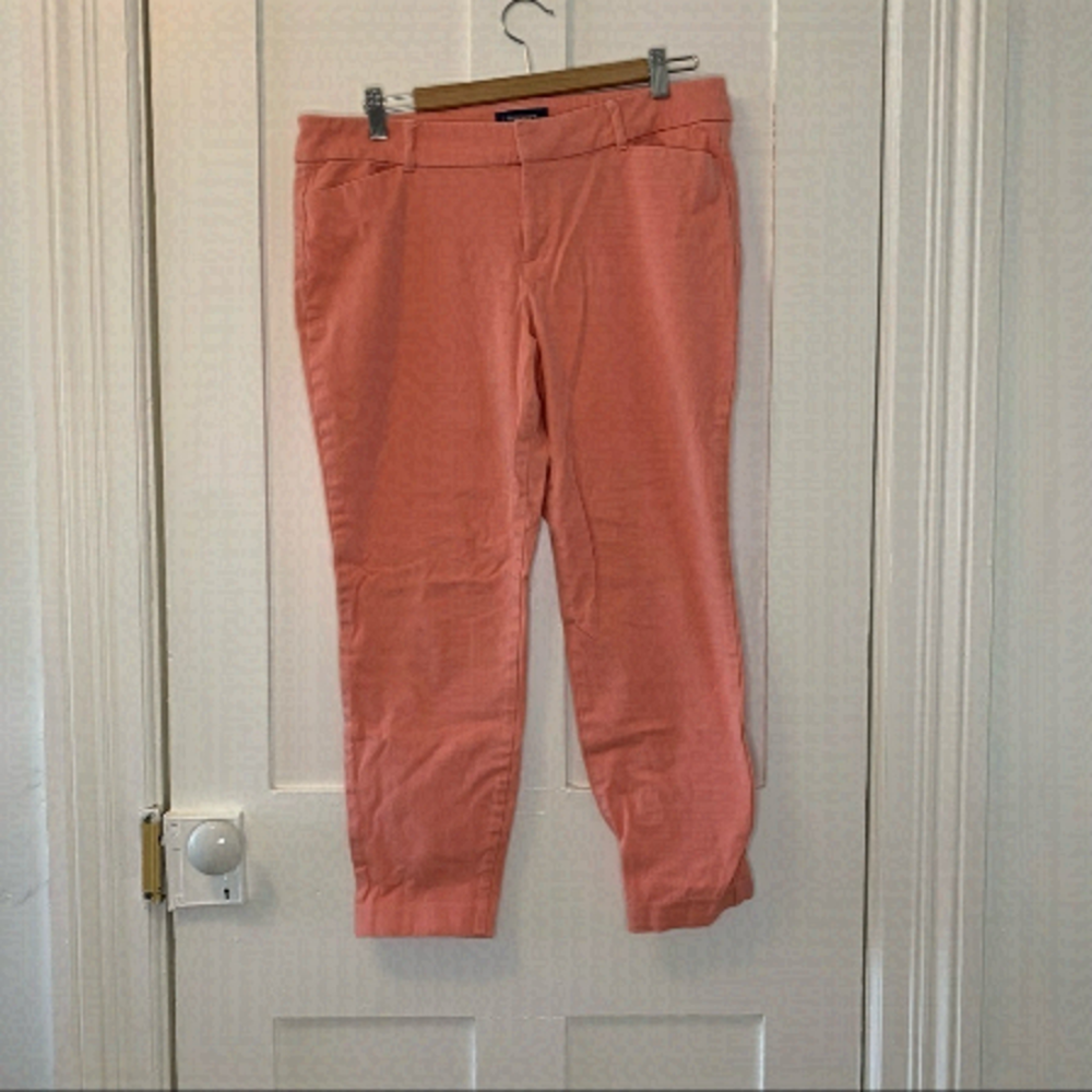 Old Navy Coral Skinny Pants